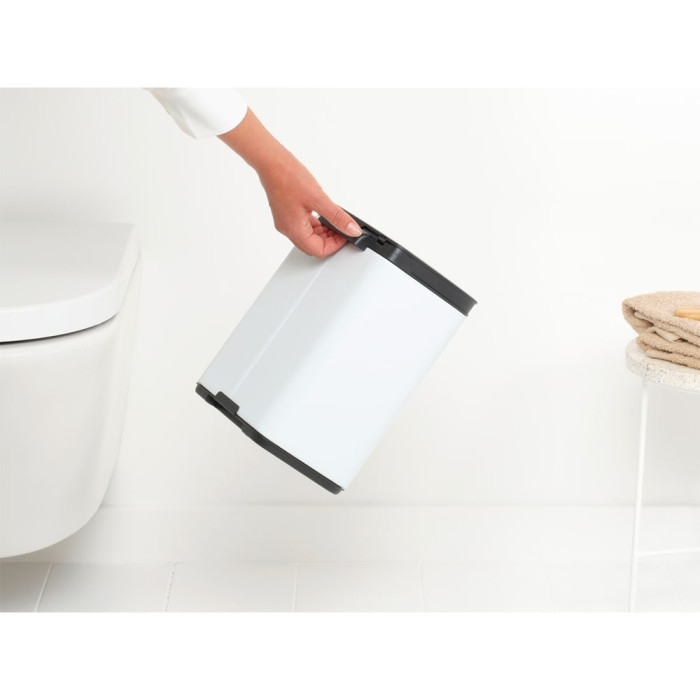 Кош за смет Brabantia Bo Small 4L, White Кош за смет Brabantia Bo Small 4L, White - Баня и почистване