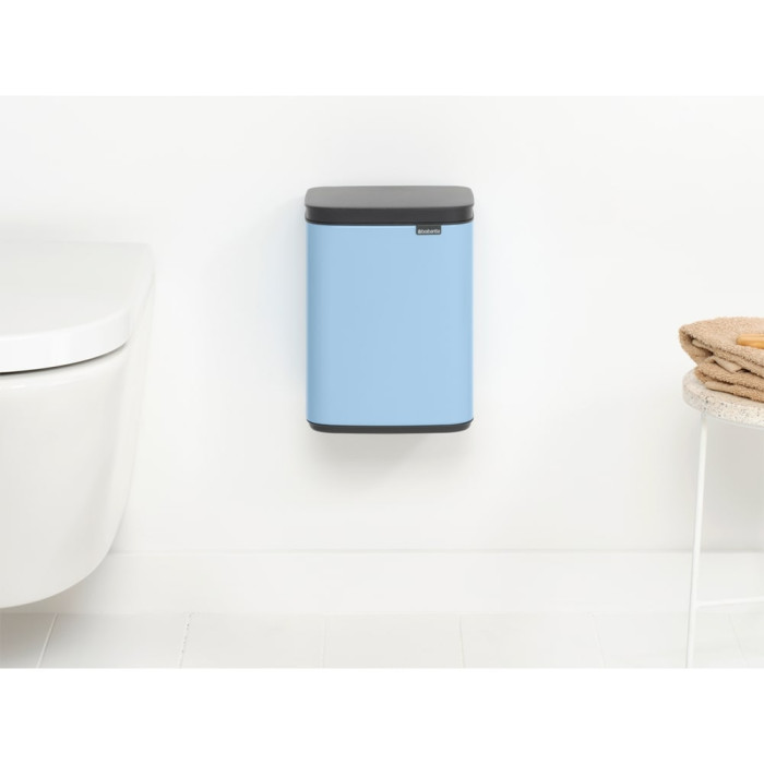 Кош за смет Brabantia Bo Small 4L, Dreamy Blue Кош за смет Brabantia Bo Small 4L, Dreamy Blue - Баня и почистване