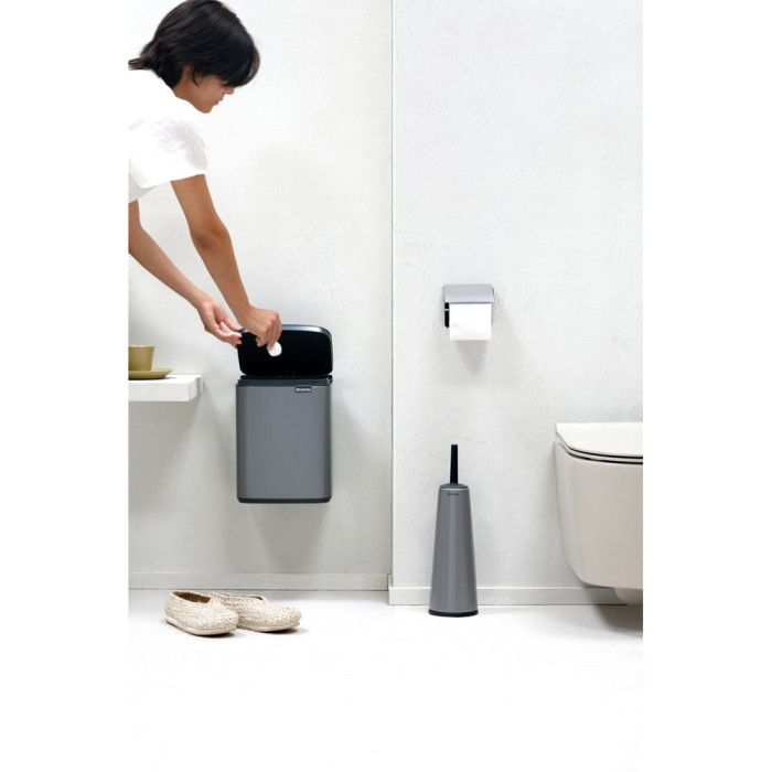 Кош за смет Brabantia Bo Small 7L, Platinum Кош за смет Brabantia Bo Small 7L, Platinum - Баня и почистване