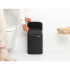 Кош за смет Brabantia Bo Small 7L, Matt Black Кош за смет Brabantia Bo Small 7L, Matt Black - Баня и почистване