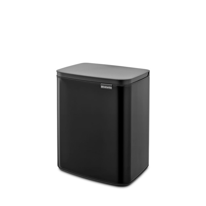 Кош за смет Brabantia Bo Small 12L, Matt Black Кош за смет Brabantia Bo Small 12L, Matt Black - Баня и почистване
