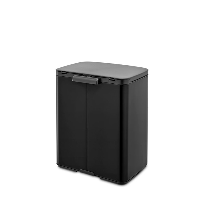 Кош за смет Brabantia Bo Small 12L, Matt Black Кош за смет Brabantia Bo Small 12L, Matt Black - Баня и почистване