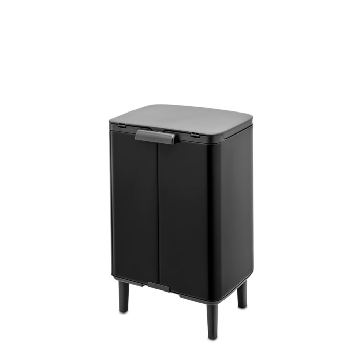 Кош за смет Brabantia Bo Small Hi 12L, Matt Black Кош за смет Brabantia Bo Small Hi 12L, Matt Black - Баня и почистване