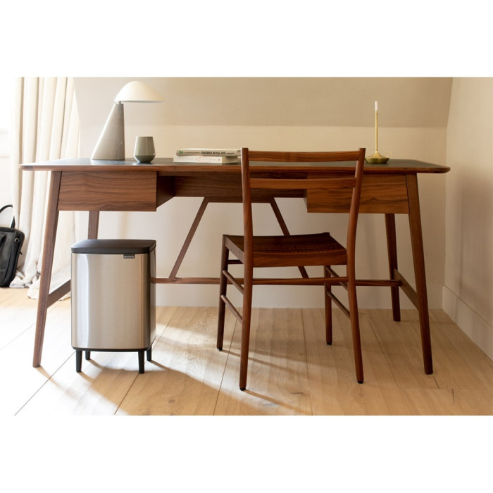 Кош за смет Brabantia Bo Small Hi 12L, Matt Steel Fingerprint Proof Кош за смет Brabantia Bo Small Hi 12L, Matt Steel Fingerprint Proof - Баня и почистване