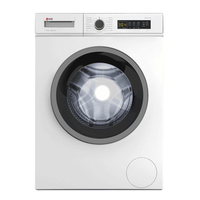 Пералня VOX WM 1285LTQD, 8kg, 1200rpm, 5години Пералня VOX WM 1285LTQD, 8kg, 1200rpm, 5години - Електроуреди