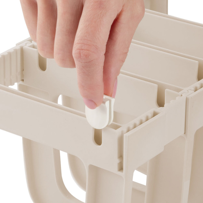 Разпределител за чинии Tescoma Flexispace 17.5x14.5xH13.5cm Разпределител за чинии Tescoma Flexispace 17.5x14.5xH13.5cm - Кухня