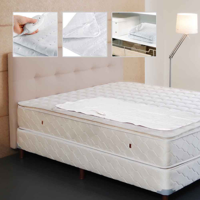 Затопляща постелка за легло Termomax TU1580S, 60W, 150х80, електрическа, полиестер Затопляща постелка за легло Termomax TU1580S, 60W, 150х80, електрическа, полиестер - Електроуреди