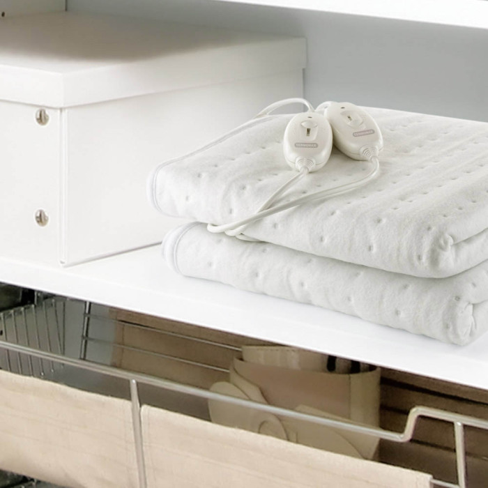 Затопляща постелка за легло Termomax TU1640D, 120W, 160х140, електрическа, полиестер Затопляща постелка за легло Termomax TU1640D, 120W, 160х140, електрическа, полиестер - Електроуреди