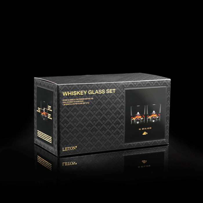 Комплект чаши за уиски LIITON K2 250ml 2 броя Комплект чаши за уиски LIITON K2 250ml 2 броя - Кухня