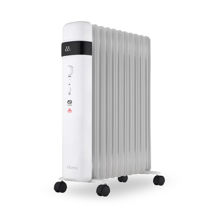 Радиатор маслен Homa HF-25D, 2500W, електронно упр. - Електроуреди