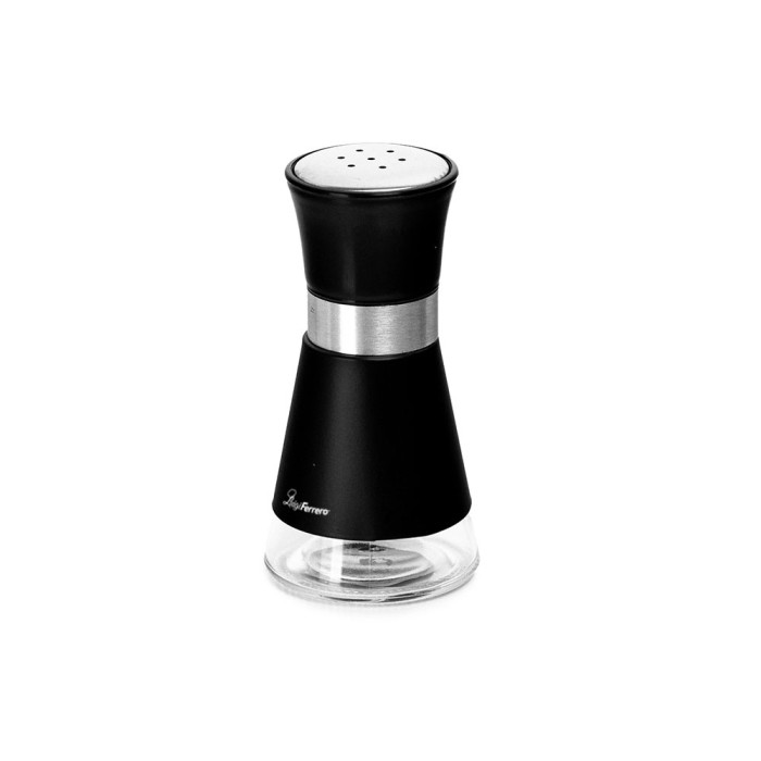 Солница Luigi Ferrero Hanna FR-1401B Ø6.5xH11cm, черна Солница Luigi Ferrero Hanna FR-1401B Ø6.5xH11cm, черна - Кухня