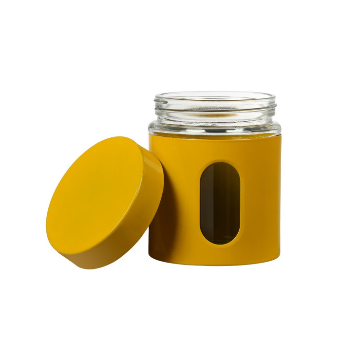 Буркан Muhler Ida MR-0403YS 550ml, жълт Буркан Muhler Ida MR-0403YS 550ml, жълт - Кухня