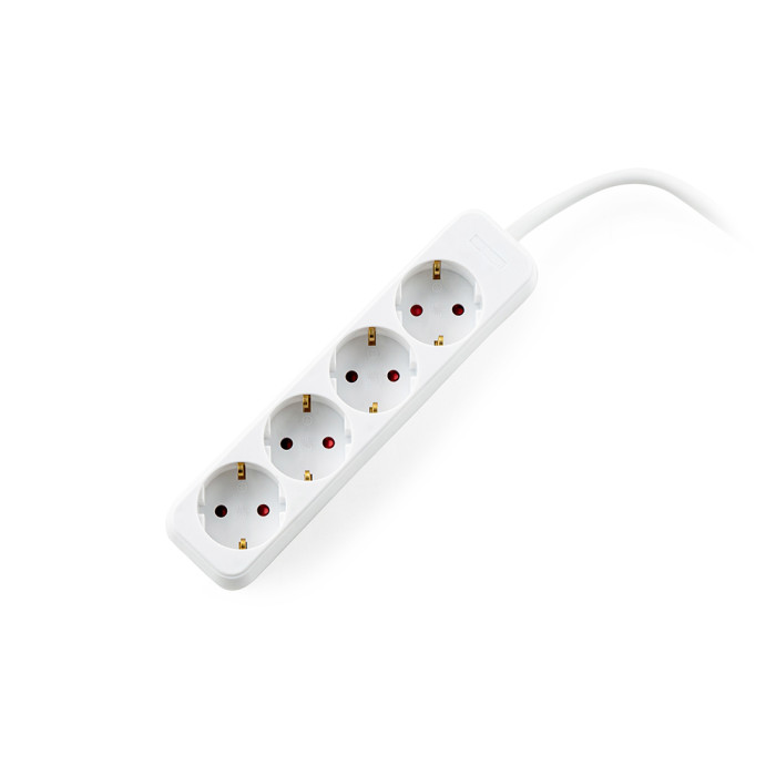 Разклонител Muhler 4G, Шуко, 1.5mm2, 3m дължина Разклонител Muhler 4G, Шуко, 1.5mm2, 3m дължина - Електроуреди