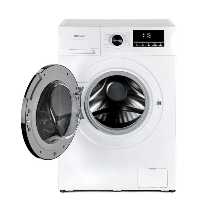 Пералня Muhler IWM714WA, клас А, Steam Wash, инверторна, 7kg, 1400rpm Пералня Muhler IWM714WA, клас А, Steam Wash, инверторна, 7kg, 1400rpm - Електроуреди