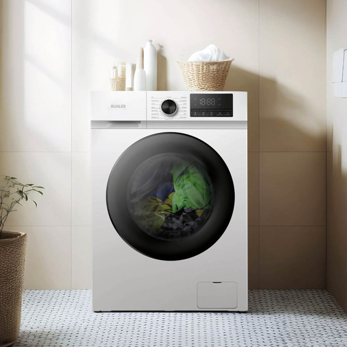 Пералня Muhler IWM714WA, клас А, Steam Wash, инверторна, 7kg, 1400rpm Пералня Muhler IWM714WA, клас А, Steam Wash, инверторна, 7kg, 1400rpm - Електроуреди