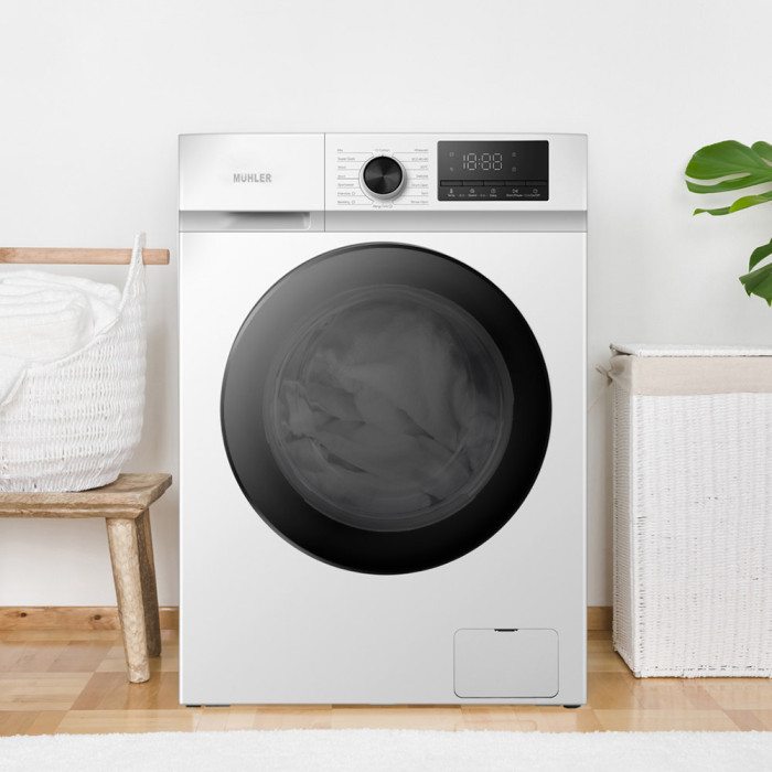 Пералня Muhler IWM714WA, клас А, Steam Wash, инверторна, 7kg, 1400rpm Пералня Muhler IWM714WA, клас А, Steam Wash, инверторна, 7kg, 1400rpm - Електроуреди