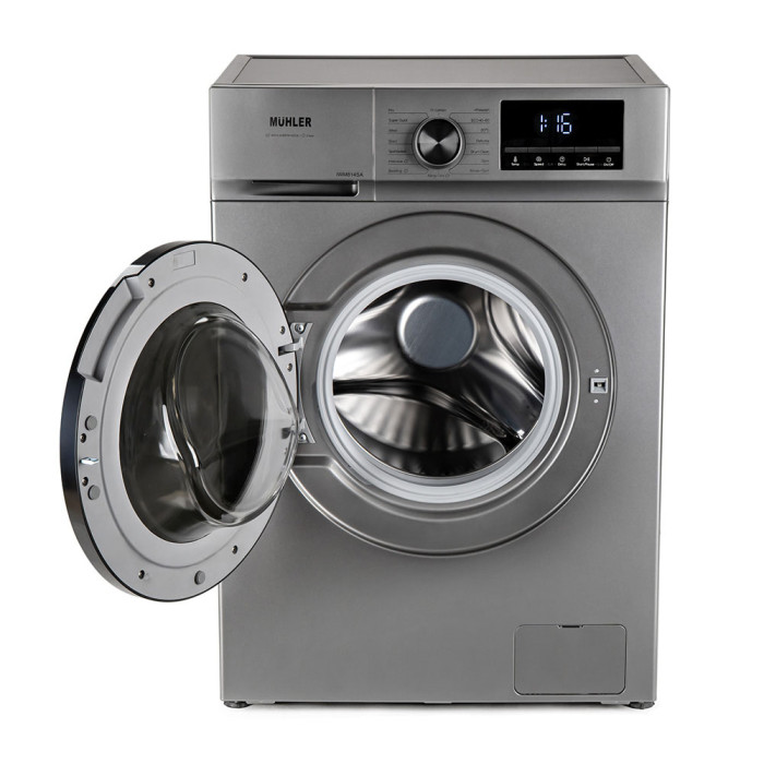 Пералня Muhler IWM814SA, клас А, Steam Wash, инверторна, 8kg, 1400rpm Пералня Muhler IWM814SA, клас А, Steam Wash, инверторна, 8kg, 1400rpm - Електроуреди