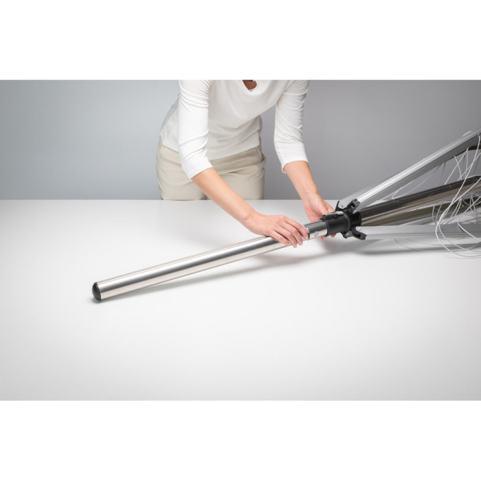 Външен простор Brabantia Lift-O-Matic SplitPole 40m, метален шип за вкопаване, Metallic Grey Външен простор Brabantia Lift-O-Matic SplitPole 40m, метален шип за вкопаване, Metallic Grey - Баня и почистване