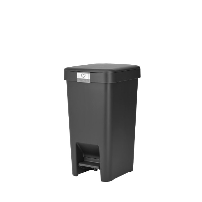 Кош за смет с педал Brabantia StepUp 10L, Dark Grey Кош за смет с педал Brabantia StepUp 10L, Dark Grey - Баня и почистване