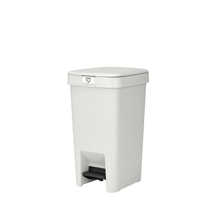 Кош за смет с педал Brabantia StepUp 10L, Light Grey Кош за смет с педал Brabantia StepUp 10L, Light Grey - Баня и почистване