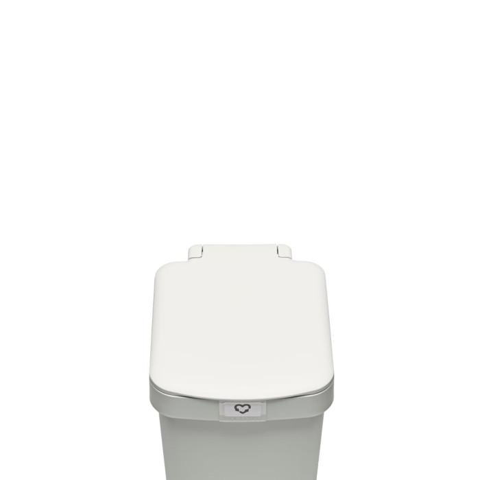 Кош за смет с педал Brabantia StepUp 10L, Light Grey Кош за смет с педал Brabantia StepUp 10L, Light Grey - Баня и почистване