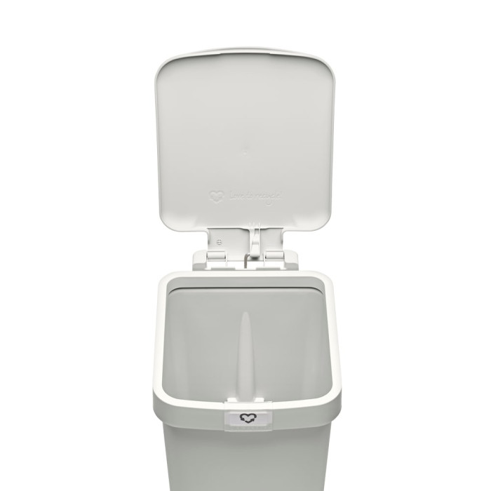 Кош за смет с педал Brabantia StepUp 10L, Light Grey Кош за смет с педал Brabantia StepUp 10L, Light Grey - Баня и почистване