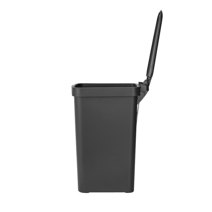 Кош за смет с педал Brabantia StepUp 16L, Dark Grey - Баня и почистване