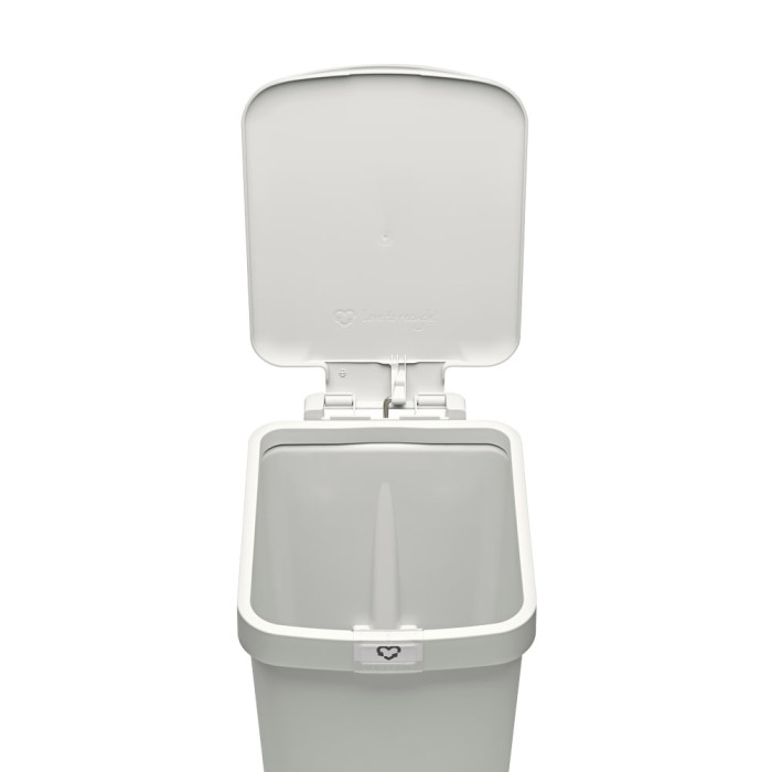 Кош за смет с педал Brabantia StepUp 16L, Light Grey Кош за смет с педал Brabantia StepUp 16L, Light Grey - Баня и почистване