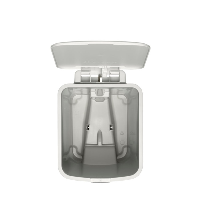 Кош за смет с педал Brabantia StepUp 16L, Light Grey Кош за смет с педал Brabantia StepUp 16L, Light Grey - Баня и почистване