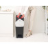 Кош за смет с педал Brabantia StepUp 25L, Dark Grey Кош за смет с педал Brabantia StepUp 25L, Dark Grey - Баня и почистване