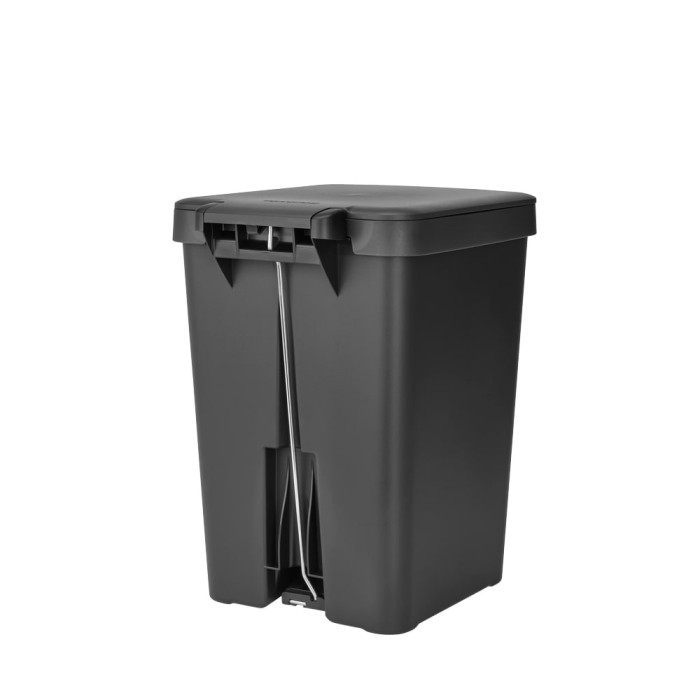 Кош за смет с педал Brabantia StepUp 25L, Dark Grey Кош за смет с педал Brabantia StepUp 25L, Dark Grey - Баня и почистване