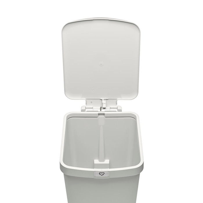 Кош за смет с педал Brabantia StepUp 25L, Light Grey Кош за смет с педал Brabantia StepUp 25L, Light Grey - Баня и почистване