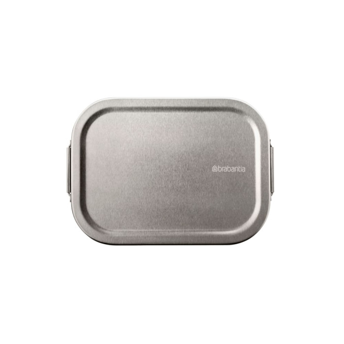 Кутия за обяд Brabantia Make&Take 1.1L, Matt Steel Кутия за обяд Brabantia Make&Take 1.1L, Matt Steel - Кухня