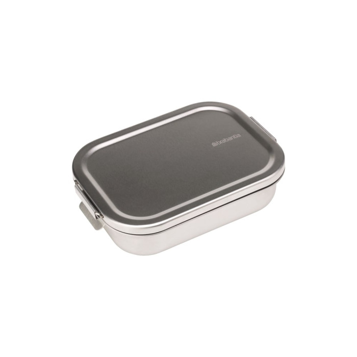 Кутия за обяд Brabantia Make&Take 1.1L, Matt Steel Кутия за обяд Brabantia Make&Take 1.1L, Matt Steel - Кухня