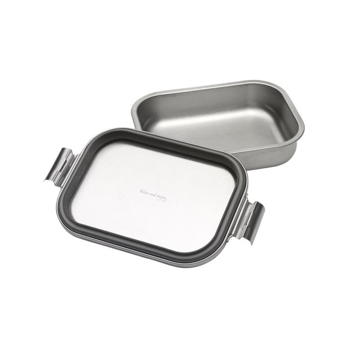 Кутия за обяд Brabantia Make&Take 1.1L, Matt Steel Кутия за обяд Brabantia Make&Take 1.1L, Matt Steel - Кухня