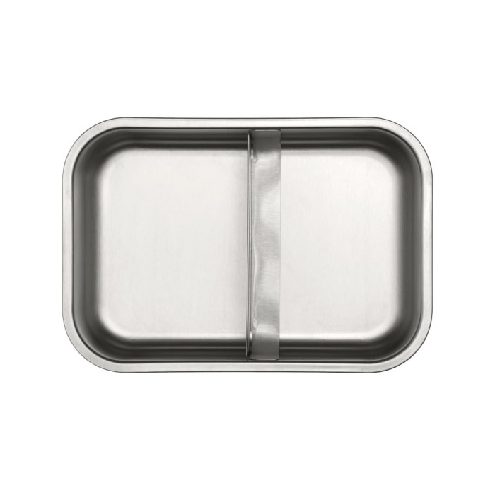 Кутия за обяд Brabantia Make&Take 2L, Matt Steel, с разделители Кутия за обяд Brabantia Make&Take 2L, Matt Steel, с разделители - Кухня