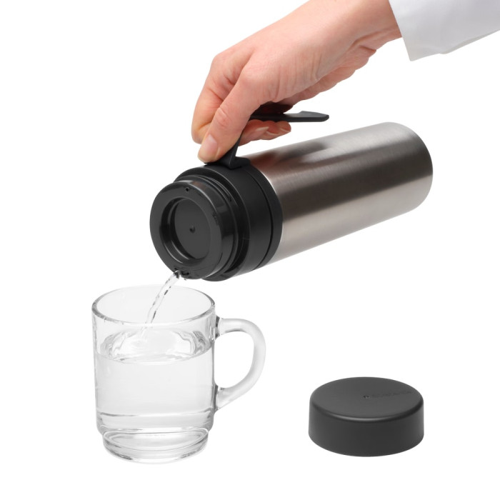 Термо бутилка Brabantia Make&Take 500ml Dark Grey Термо бутилка Brabantia Make&Take 500ml Dark Grey - Кухня