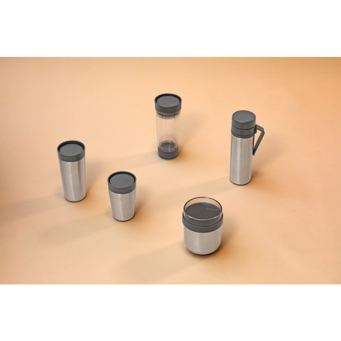 Термо чаша Brabantia Make&Take 360ml Dark Grey Термо чаша Brabantia Make&Take 360ml Dark Grey - Кухня
