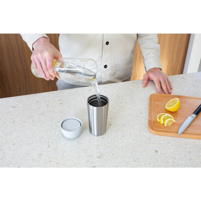 Термо чаша Brabantia Make&Take 360ml Light Grey Термо чаша Brabantia Make&Take 360ml Light Grey - Кухня