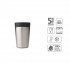 Термо чаша Brabantia Make&Take 200ml Dark Grey - Кухня