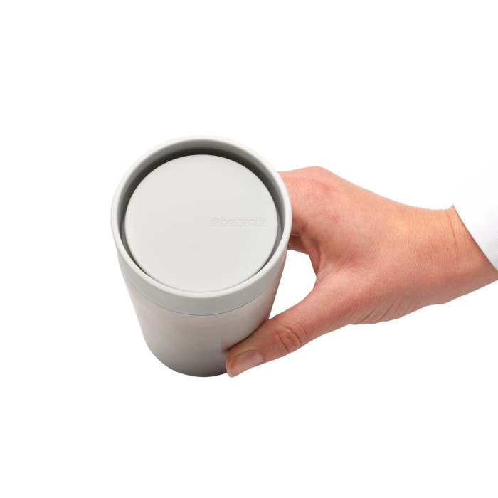 Термо чаша Brabantia Make&Take 200ml Light Grey Термо чаша Brabantia Make&Take 200ml Light Grey - Кухня