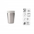 Термо чаша Brabantia Make&Take 200ml Light Grey Термо чаша Brabantia Make&Take 200ml Light Grey - Кухня