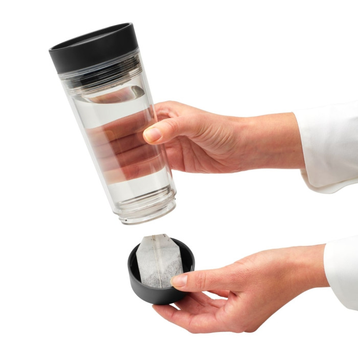 Термо чаша Brabantia Make&Take 360ml Dark Grey, To Go Термо чаша Brabantia Make&Take 360ml Dark Grey, To Go - Кухня