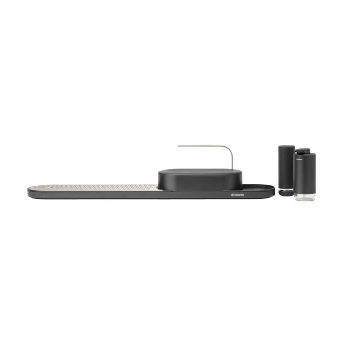 Комплект за мивка Brabantia SinkStyle Mineral Infinite Grey 4 части Комплект за мивка Brabantia SinkStyle Mineral Infinite Grey 4 части - Кухня