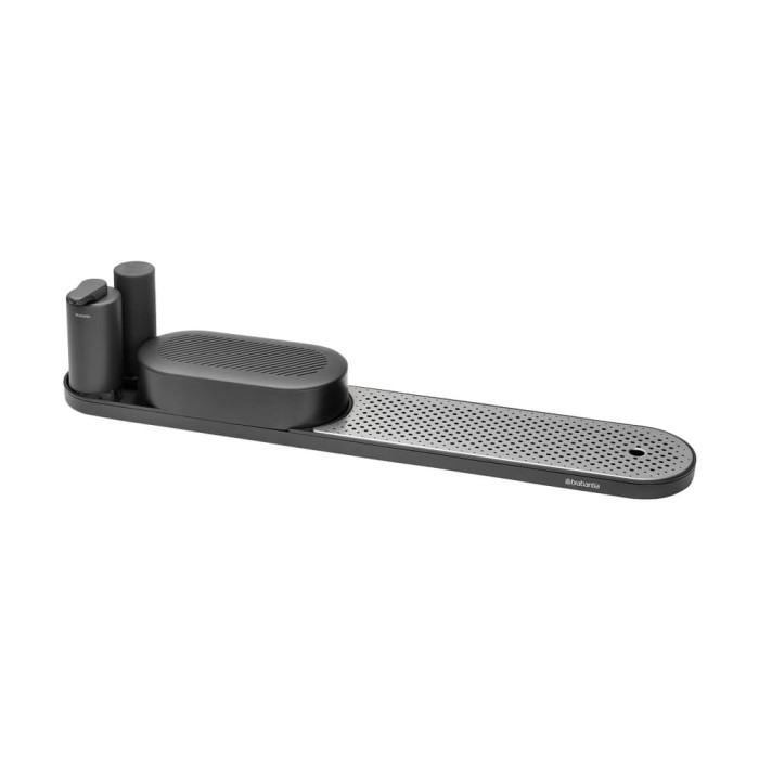 Комплект за мивка Brabantia SinkStyle Mineral Infinite Grey 4 части Комплект за мивка Brabantia SinkStyle Mineral Infinite Grey 4 части - Кухня