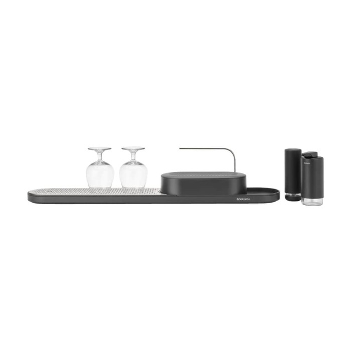 Комплект за мивка Brabantia SinkStyle Mineral Infinite Grey 4 части Комплект за мивка Brabantia SinkStyle Mineral Infinite Grey 4 части - Кухня