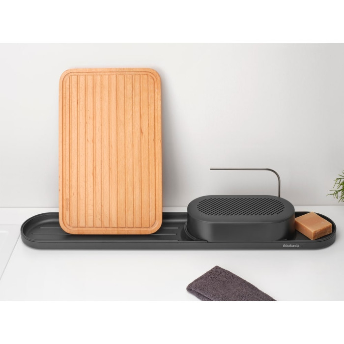 Комплект за мивка Brabantia SinkStyle Mineral Infinite Grey 2 части Комплект за мивка Brabantia SinkStyle Mineral Infinite Grey 2 части - Кухня