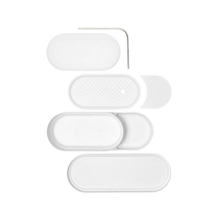 Органайзер за мивка Brabantia SinkStyle Mineral Fresh White Органайзер за мивка Brabantia SinkStyle Mineral Fresh White - Кухня