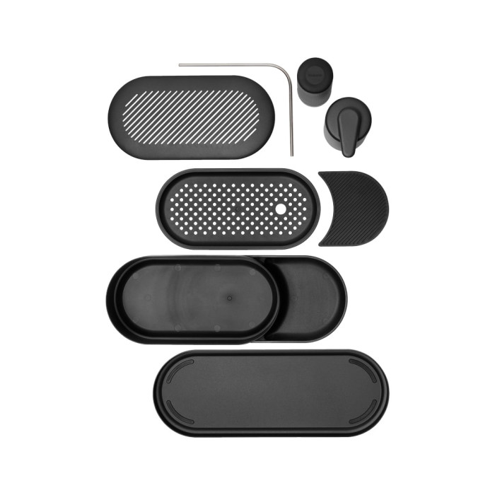 Комплект за мивка Brabantia SinkStyle Mineral Infinite Grey 3 части Комплект за мивка Brabantia SinkStyle Mineral Infinite Grey 3 части - Кухня