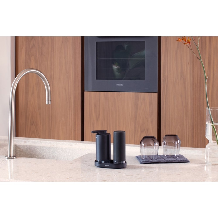 Комплект дозатори за сапун Brabantia SinkStyle Mineral Infinite Grey, 2x200ml Комплект дозатори за сапун Brabantia SinkStyle Mineral Infinite Grey, 2x200ml - Кухня